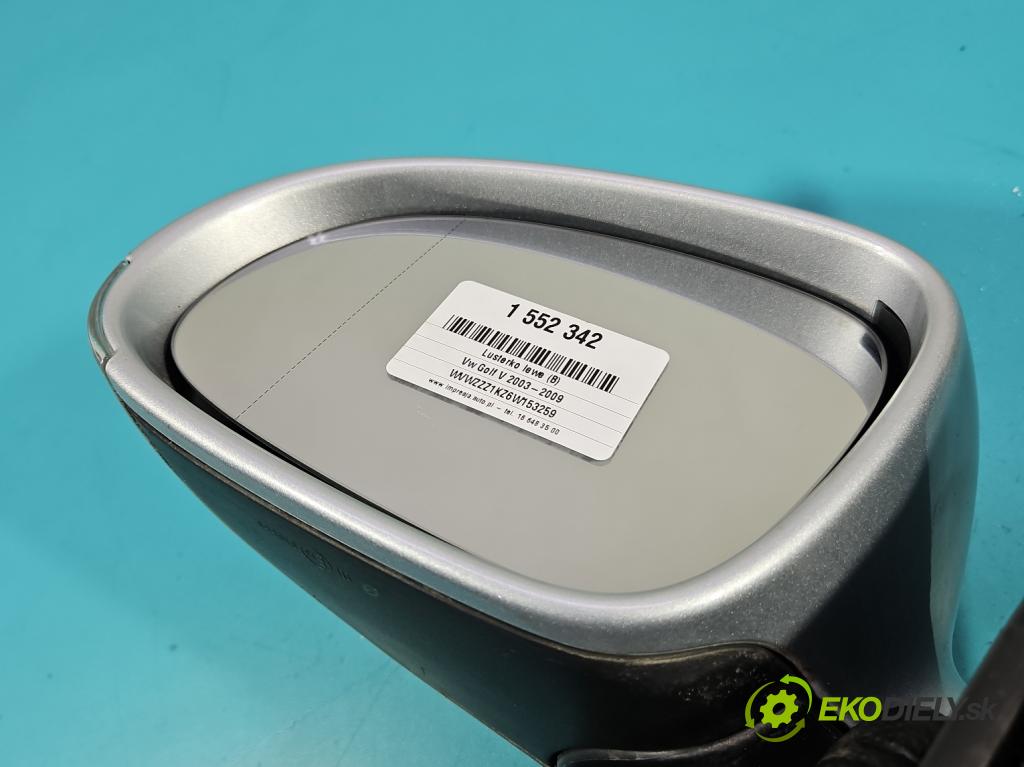 Vw Golf V 2003-2009 1.4 FSI 90 HP manual 66 kW 1390 cm3 5- zrkadlo ľavé  (Kľučka dverí ostatné)