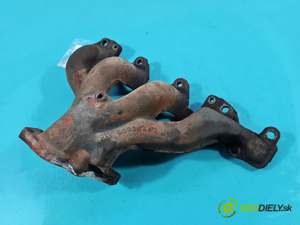 Opel Astra II 1998-2009 1.8 16V 116 HP manual 85 kW 1796 cm3 5- zvod výfuk 90536409 (Výfukové potrubie)