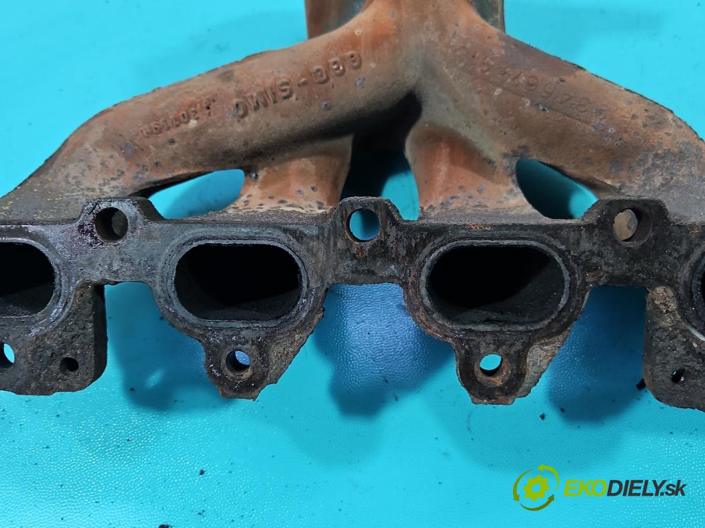 Opel Astra II 1998-2009 1.8 16V 116 HP manual 85 kW 1796 cm3 5- zvod výfuk 90536409 (Výfukové potrubie)