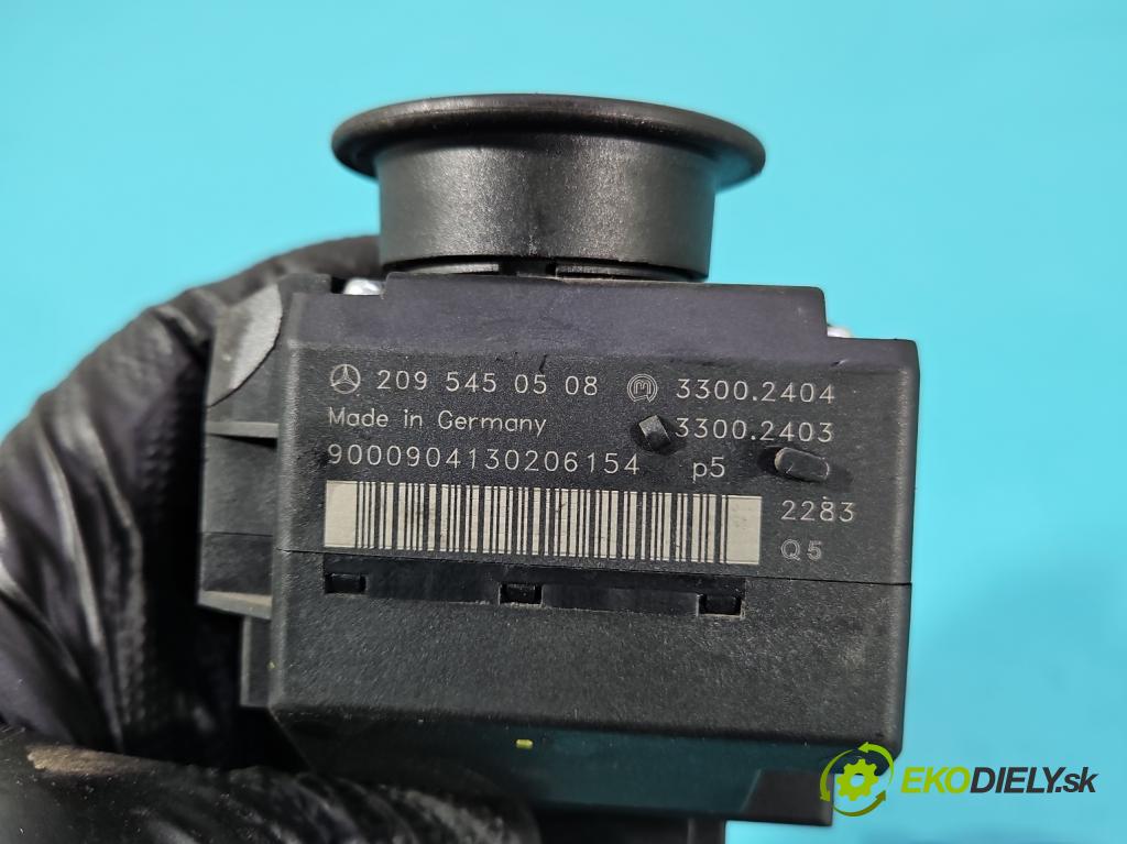 Mercedes C W203 2000-2007 1.8 kompressor 143 HP manual 105 kW 1796 cm3 4- Spínačka 2095450508 (Spínacia skrinka)
