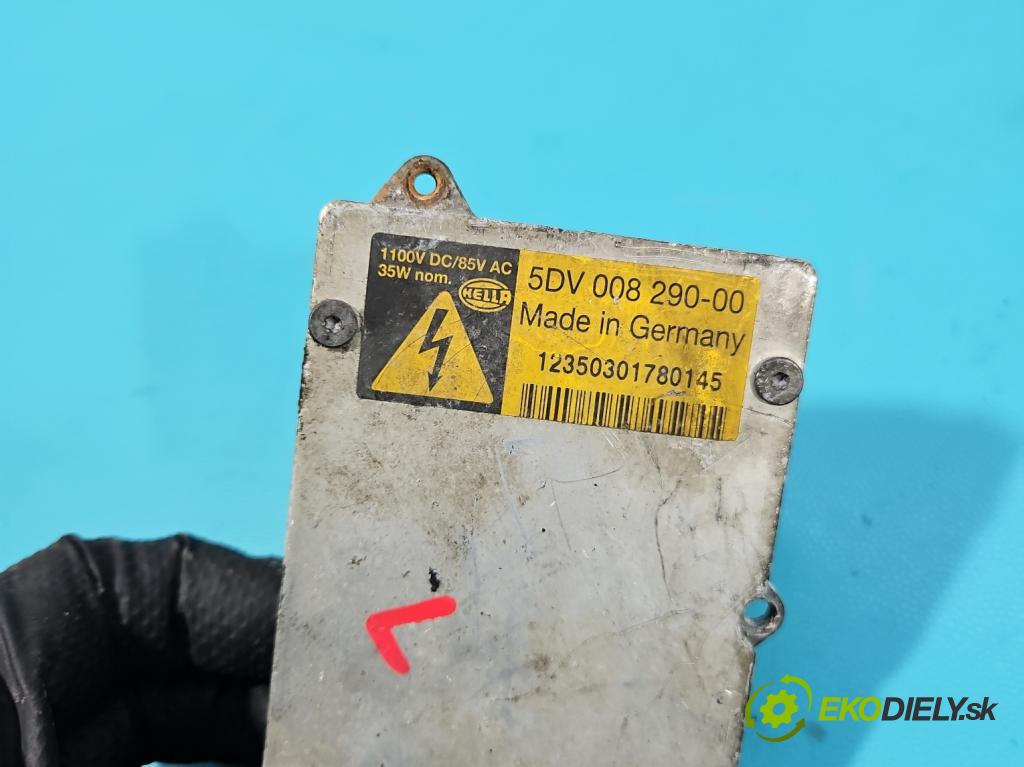 Audi A6 C6 2004-2011 3.0 tdi 232KM automatic 171 kW 2967 cm3 5- střídač: xenon 5DV008290-00 (Riadiaca jednotka xenónu)