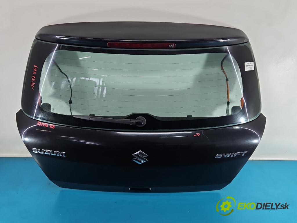 Suzuki Swift Mk6 2005-2010 1.3 16V 92 hp manual 68 kW 1328 cm3 5- zadní kufrové dveře  (Zadní kapota (kufr))