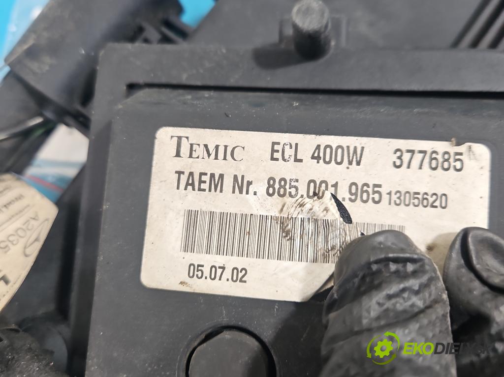 Mercedes C W203 2000-2007 1.8 kompressor 143 hp manual 105 kW 1796 cm3 4- ventilátor chladič A2035409807