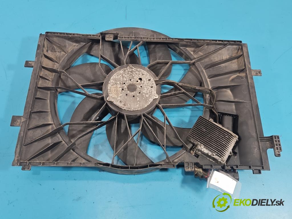 Mercedes C W203 2000-2007 1.8 kompressor 143 hp manual 105 kW 1796 cm3 4- ventilátor chladič A2035409807
