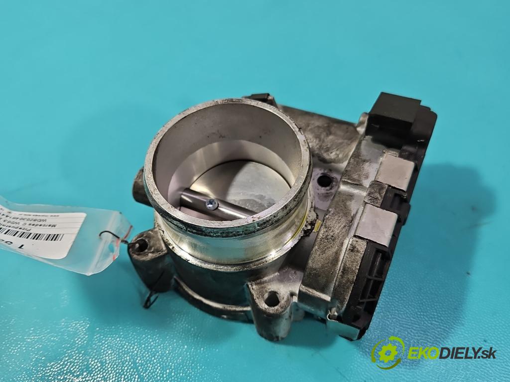 Mercedes C W203 2000-2007 1.8 kompressor 143 HP manual 105 kW 1796 cm3 4- klapka  (Škrtiaca klapka)