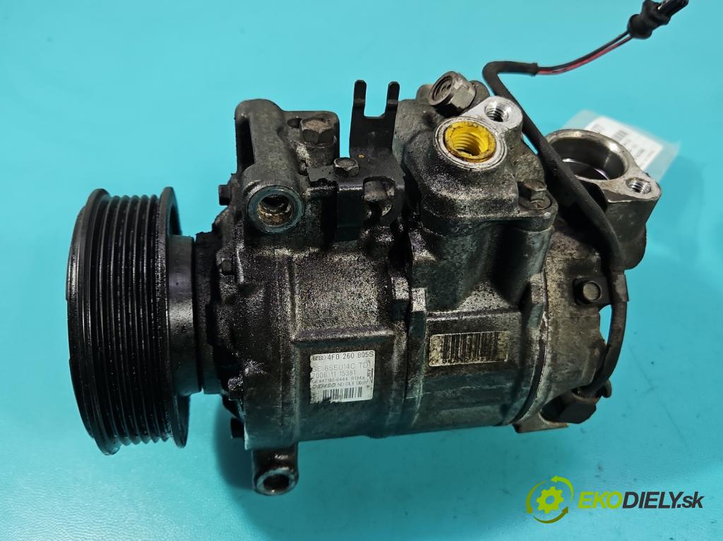Audi A6 C6 2004-2011 3.0 tdi 232KM automatic 171 kW 2967 cm3 5- Kompresor: klíma 4F0260805S (Kompresor klimatizace)