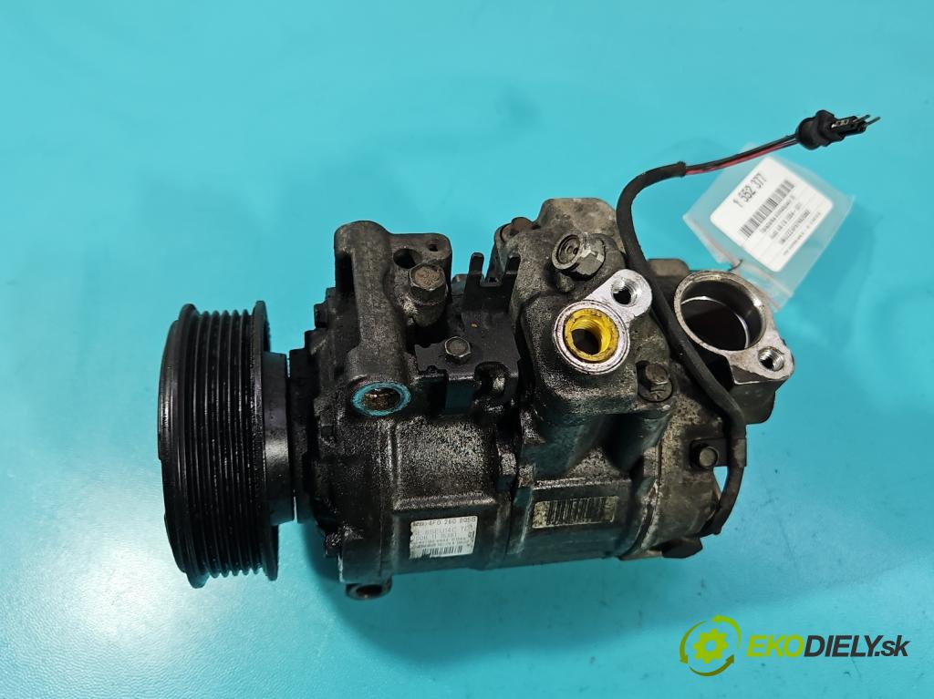 Audi A6 C6 2004-2011 3.0 tdi 232KM automatic 171 kW 2967 cm3 5- Kompresor: klíma 4F0260805S (Kompresor klimatizace)