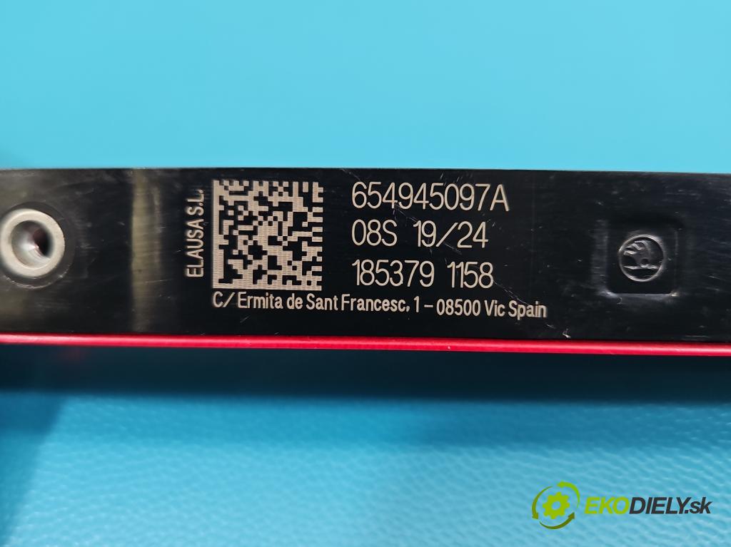 Skoda Kamiq 1.0 TSI 116 HP automatic 85 kW 999 cm3 5- světlo: stop: 654945097A