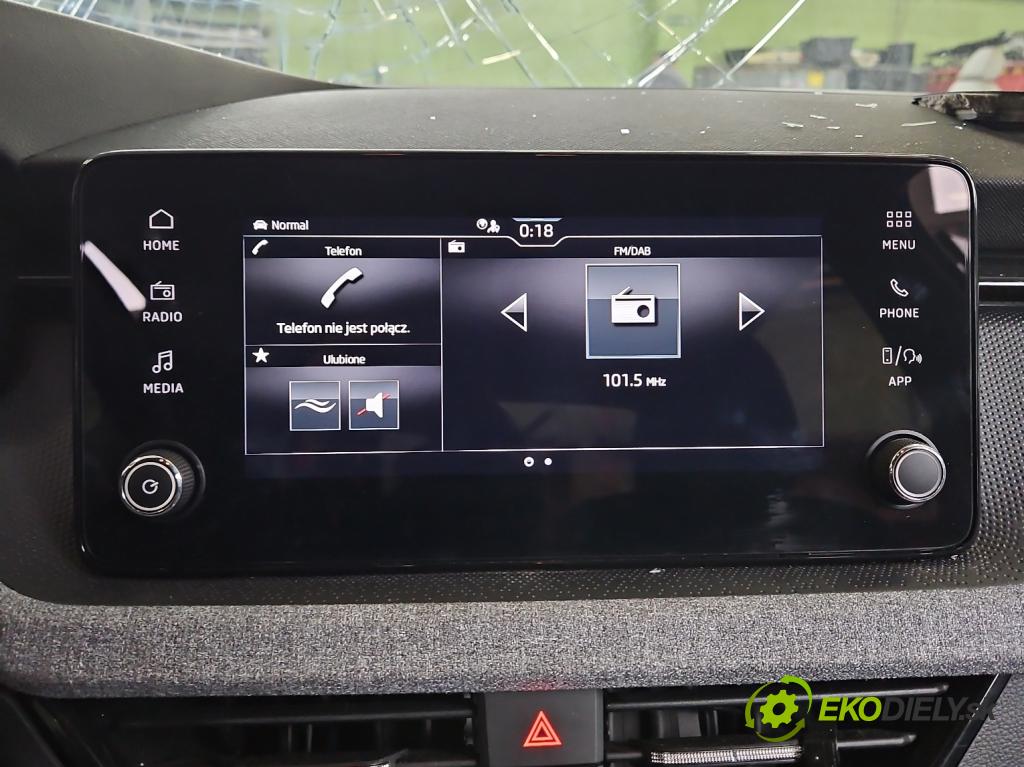Skoda Kamiq 1.0 TSI 116 HP automatic 85 kW 999 cm3 5- Radio originál 657035869