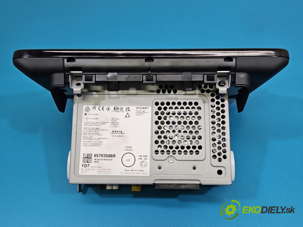 Skoda Kamiq 1.0 TSI 116 hp automatic 85 kW 999 cm3 5- Radio továrna: 657035869