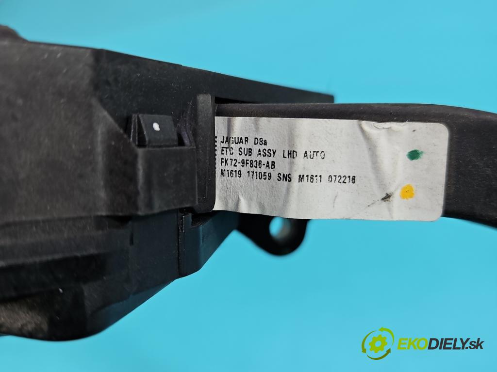 Land rover Discovery Sport 2014-2019 L550 2.0d 150 HP automatic 110 kW 1999 cm3 5- pedal plyn potenciometr: FK72-9F836-AB