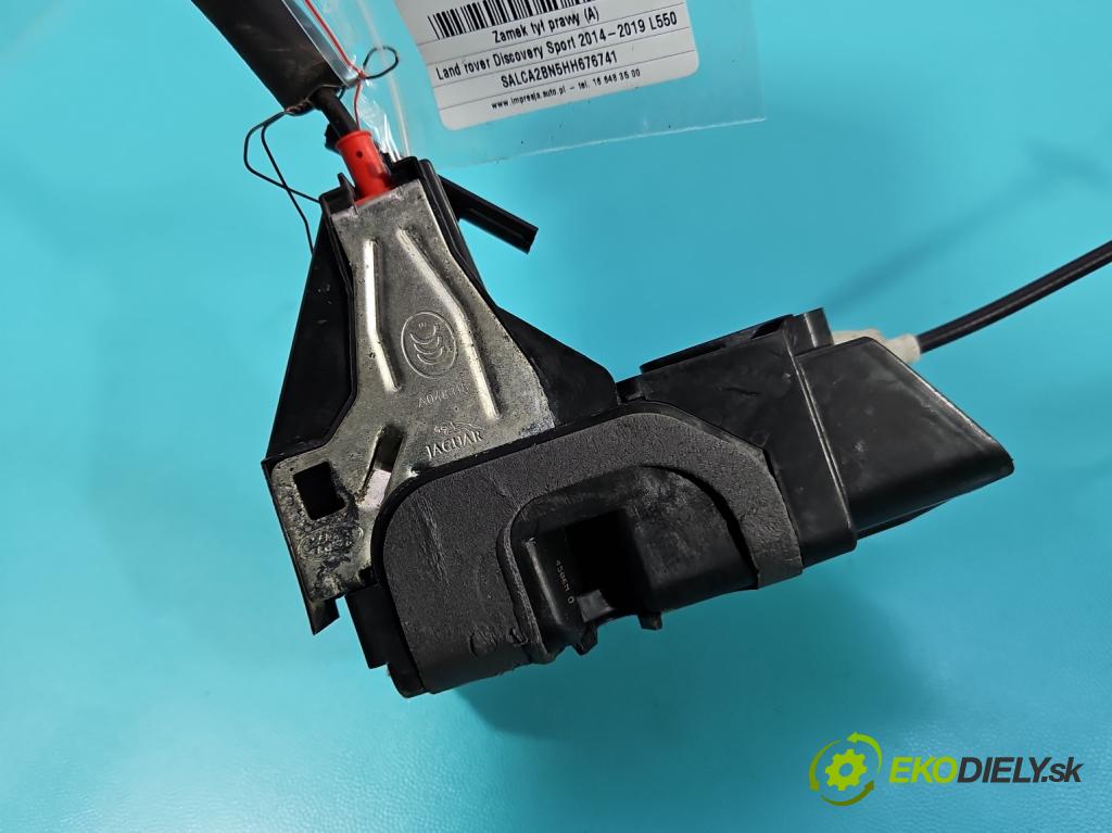 Land rover Discovery Sport 2014-2019 L550 2.0d 150 HP automatic 110 kW 1999 cm3 5- zámok zadné pravý GK72-24994-BD