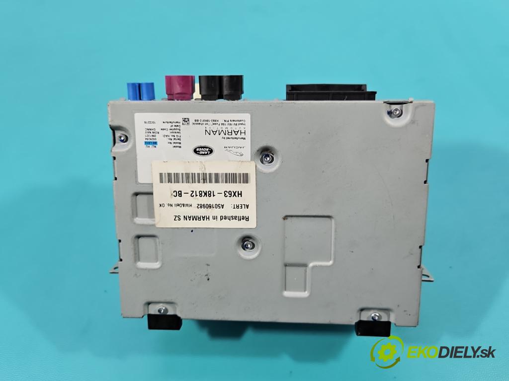 Land rover Discovery Sport 2014-2019 L550 2.0d 150 hp automatic 110 kW 1999 cm3 5- Radio továrna: HX63-18K812-BC