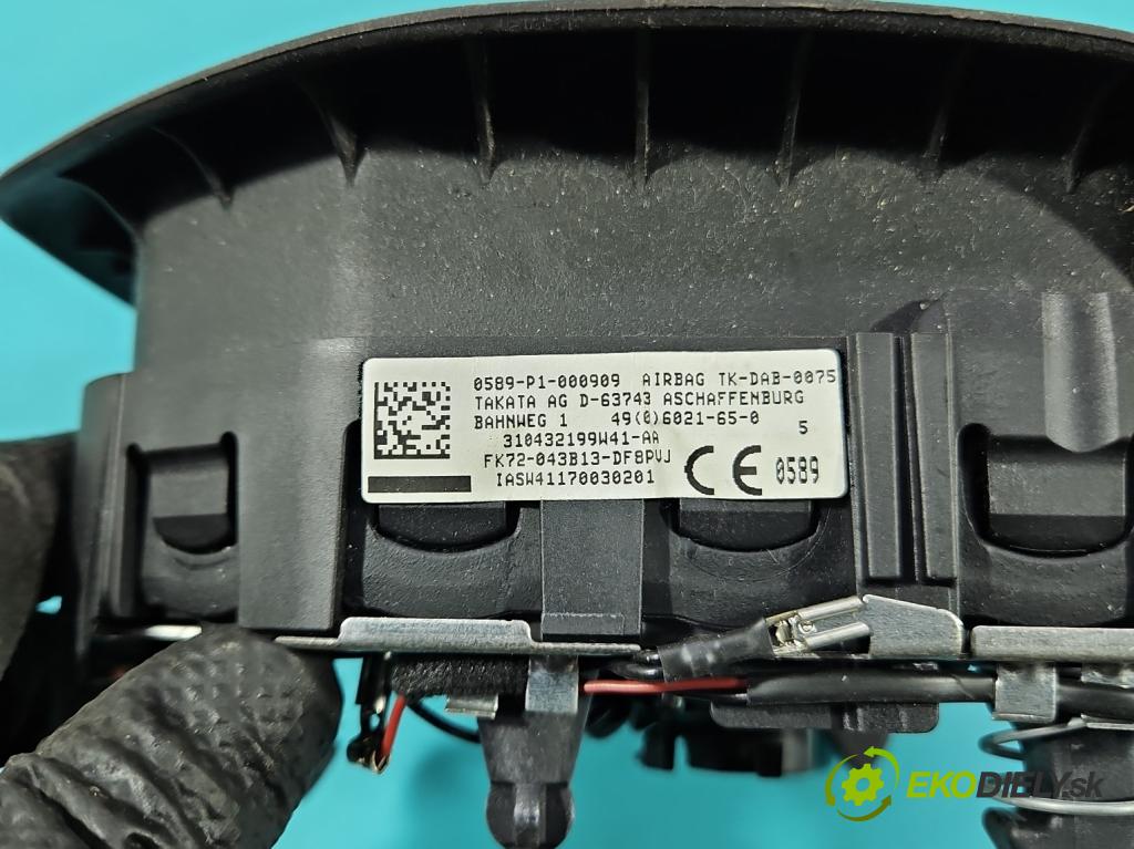 Land rover Discovery Sport 2014-2019 L550 2.0d 150 hp automatic 110 kW 1999 cm3 5- Polštář: vzduch: Řidič: FK72-043B13-DF (Airbag)