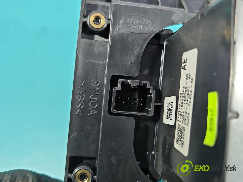 Land rover Discovery Sport 2014-2019 L550 2.0d 150 HP automatic 110 kW 1999 cm3 5- Páka: Změny: stupeň,rýchlosť HJ32-14C559-AB (Rýchlostná páka (kulisa))