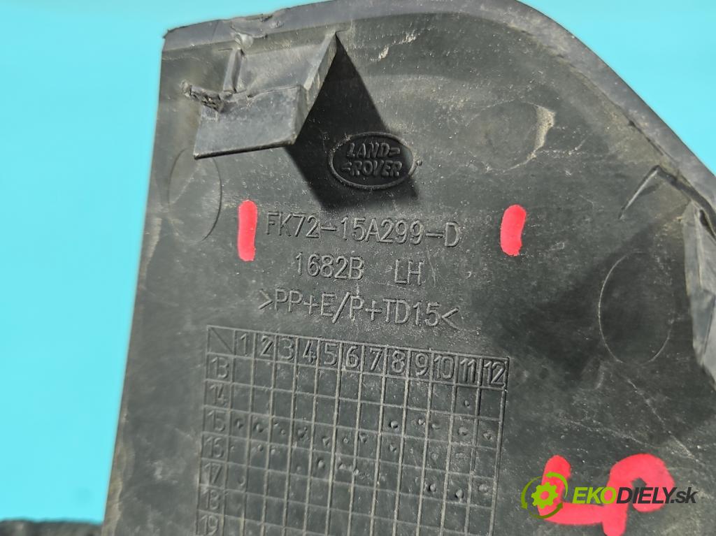 Land rover Discovery Sport 2014-2019 L550 2.0d 150 HP automatic 110 kW 1999 cm3 5- blenda mriežka: nárazník ľavé FK72-15A299-D