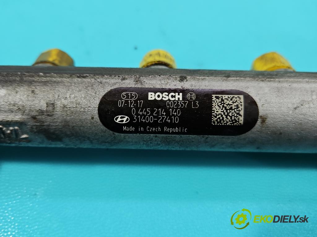 Kia Ceed I 2006-2012 2.0 crdi 140 HP manual 103 kW 1991 cm3 5- lišta vstrekovacia 0445214140 (Vstrekovacia lišta)