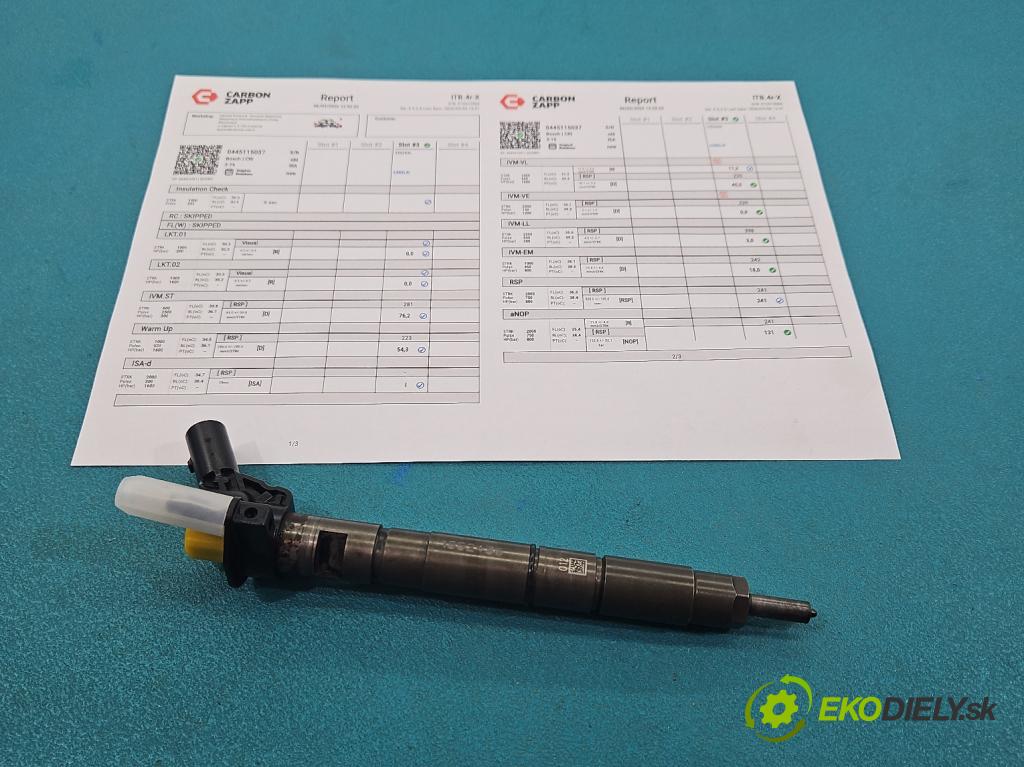 Audi A6 C6 2004-2011 3.0 tdi 232KM automatic 171 kW 2967 cm3 5- vstrek 0445115037 (Vstrekovač paliva)