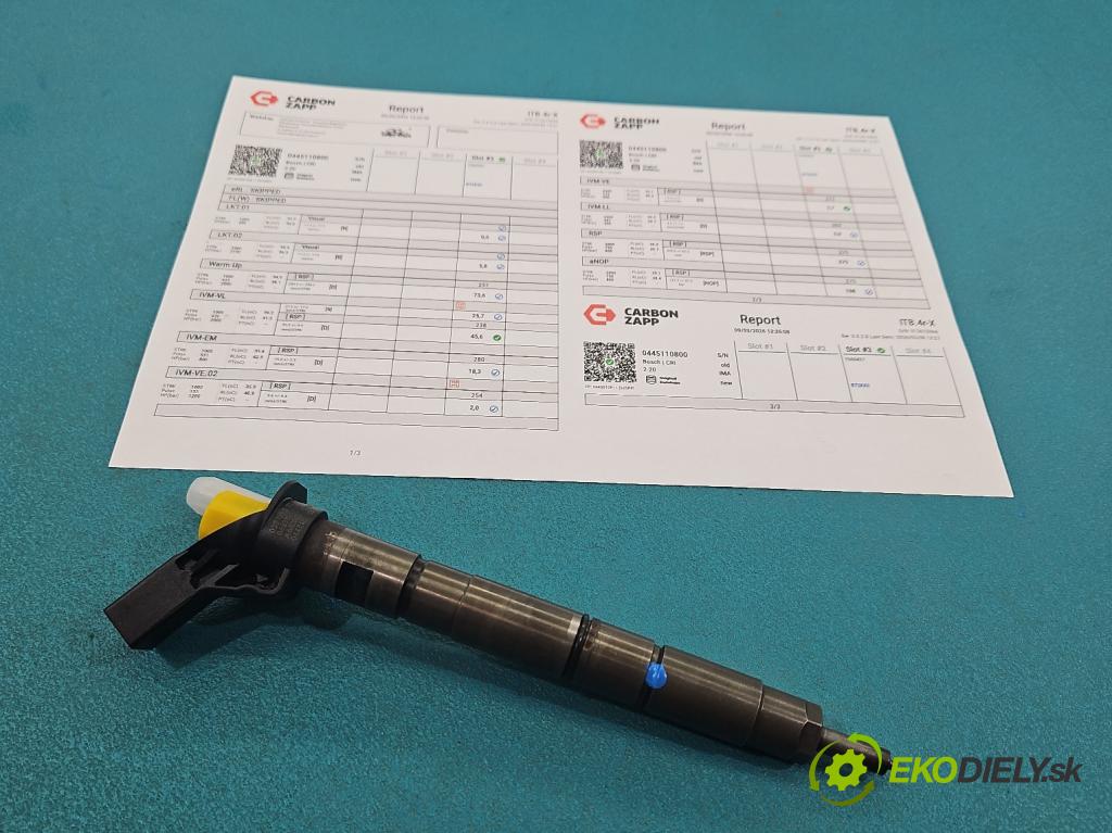 Audi A6 C6 2004-2011 3.0 tdi 232KM automatic 171 kW 2967 cm3 5- vstrek 0445115037 (Vstrekovač paliva)