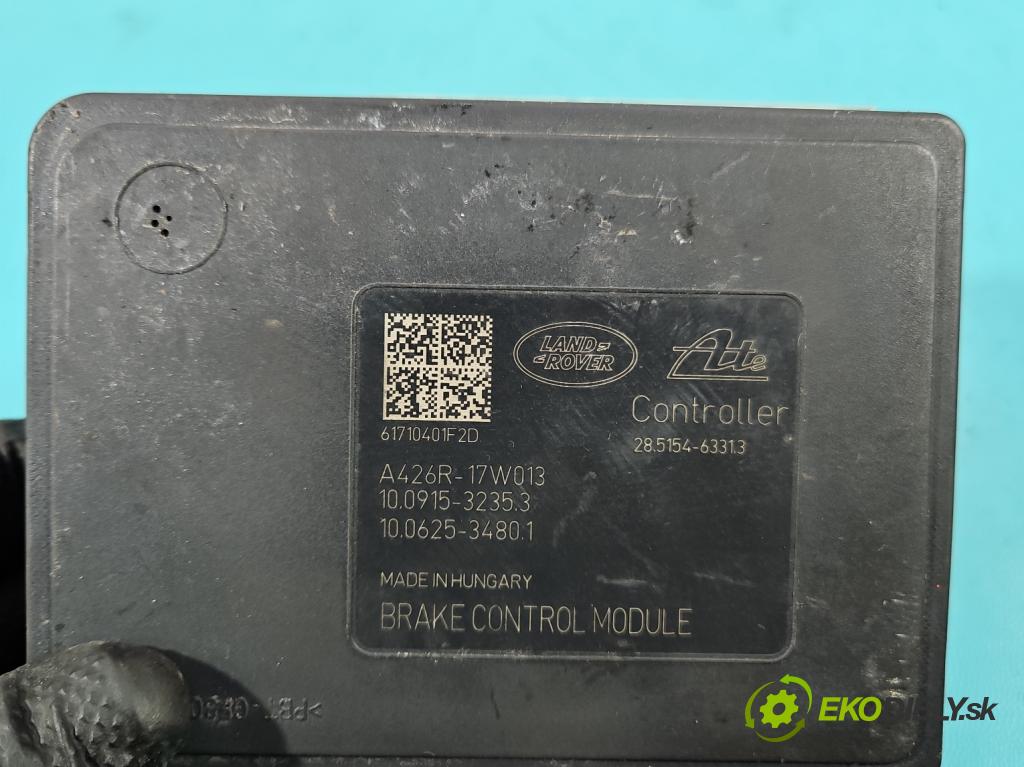 Land rover Discovery Sport 2014-2019 L550 2.0d 150 HP automatic 110 kW 1999 cm3 5- čerpadlo abs HJ32-2C405-AC (Pumpa ABS)