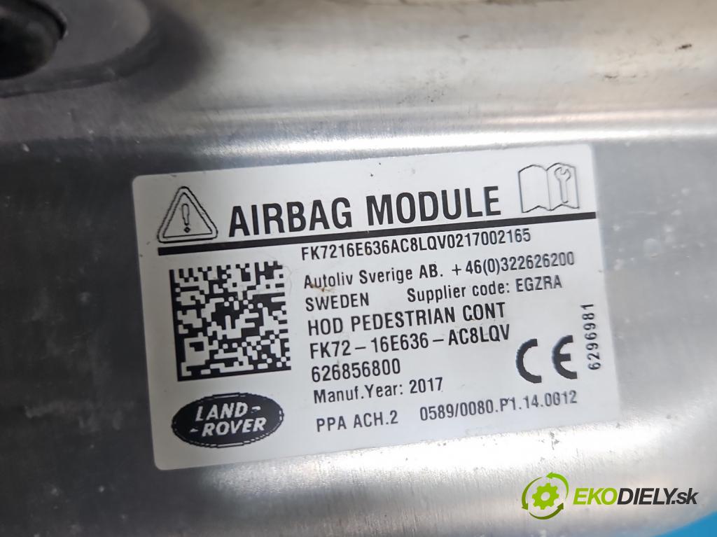 Land rover Discovery Sport 2014-2019 L550 2.0d 150 HP automatic 110 kW 1999 cm3 5- airbag vzduch: ostatné FK72-16E636-AC
