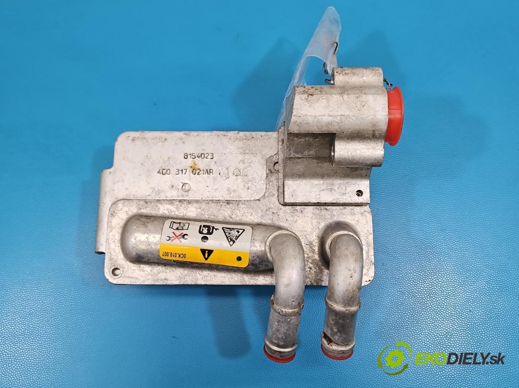 Audi A4 B9 2015-2024 2.0 TFSI 252KM automatic 185 kW 1984 cm3 4- chladič oleja: 4G0317021AR