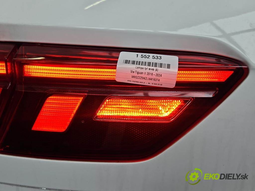 Vw Tiguan II 2016-2024 1.5 TSI 150 hp automatic 110 kW 1498 cm3 5- světlo zadní levé 5NA945093F (Klika dveří ostatní)
