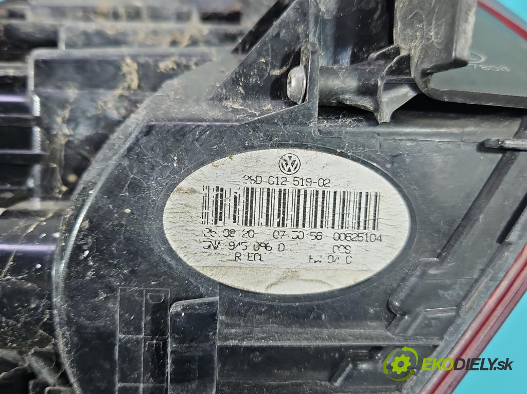 Vw Tiguan II 2016-2024 1.5 TSI 150 hp automatic 110 kW 1498 cm3 5- světlo zadní pravé 5NA945096D (Klika dveří ostatní)