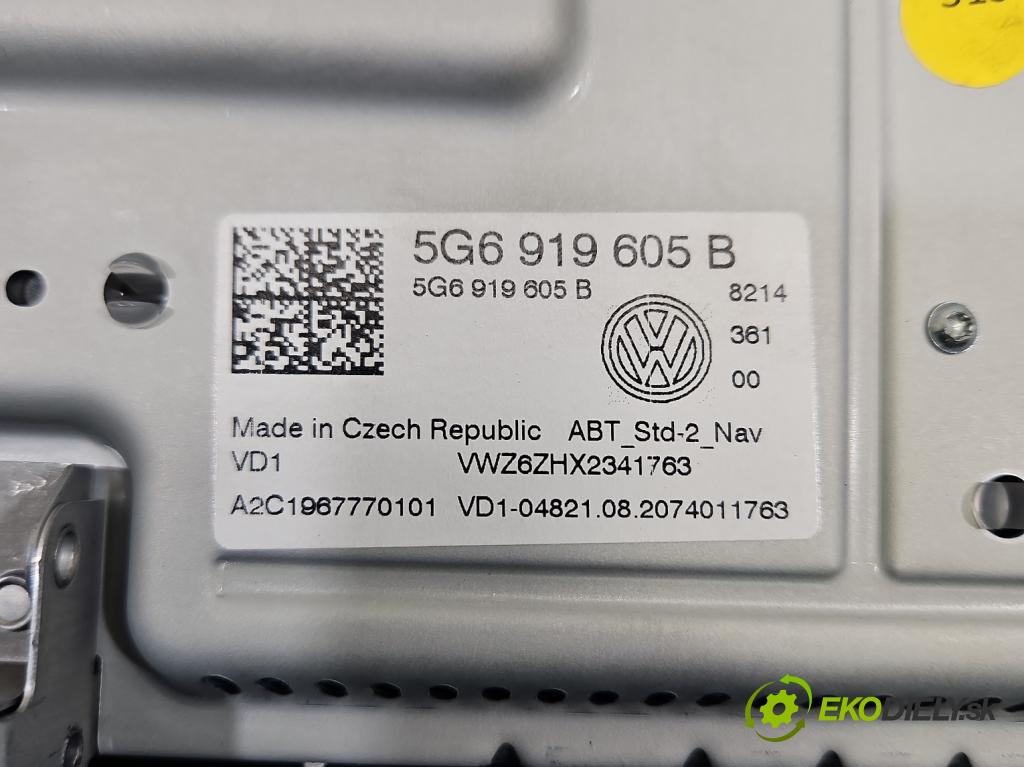 Vw Tiguan II 2016-2024 1.5 TSI 150 HP automatic 110 kW 1498 cm3 5- Zobrazit: 5G6919605B (Prístrojová doska)