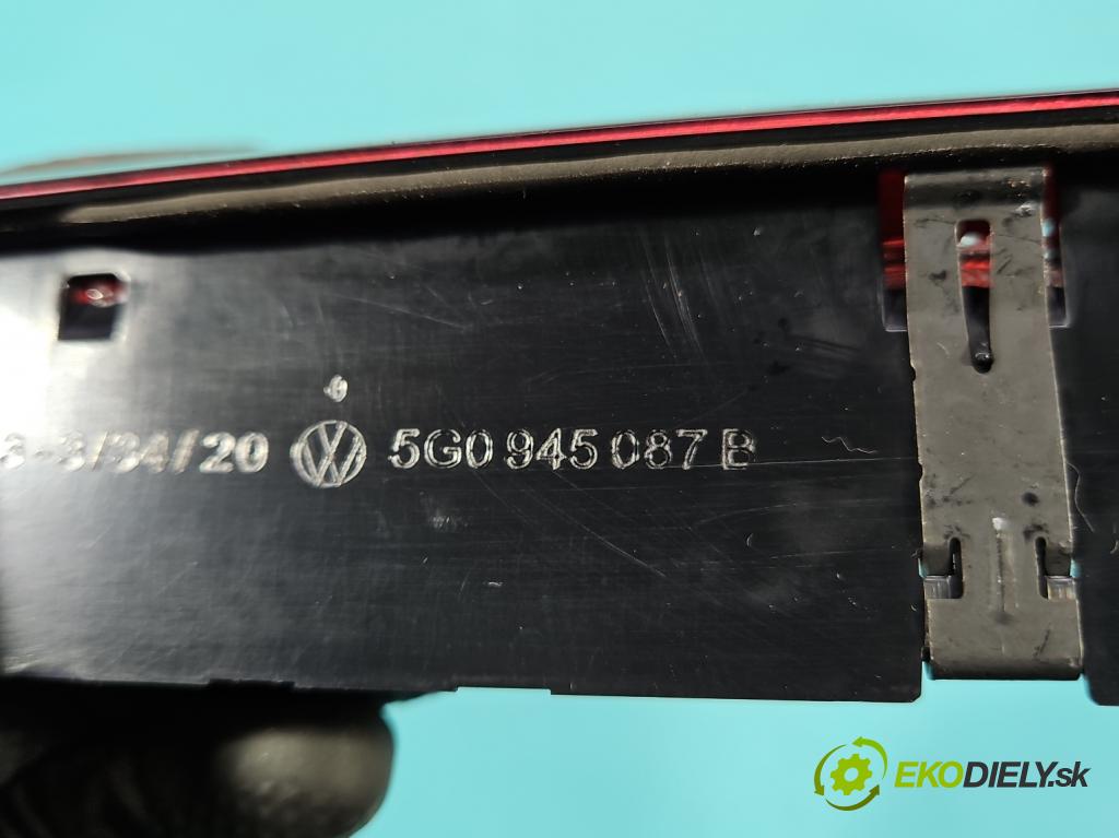 Vw Tiguan II 2016-2024 1.5 TSI 150 HP automatic 110 kW 1498 cm3 5- světlo: stop: 5G0945087B