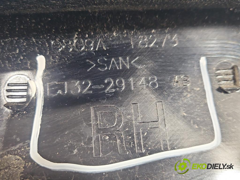 Land rover Range Rover Evoque I 2011-2018 2.0 td 150 HP automatic 110 kW 1999 cm3 5- lišta blatník zadné pravé EJ32-29148-AB (Lišta)