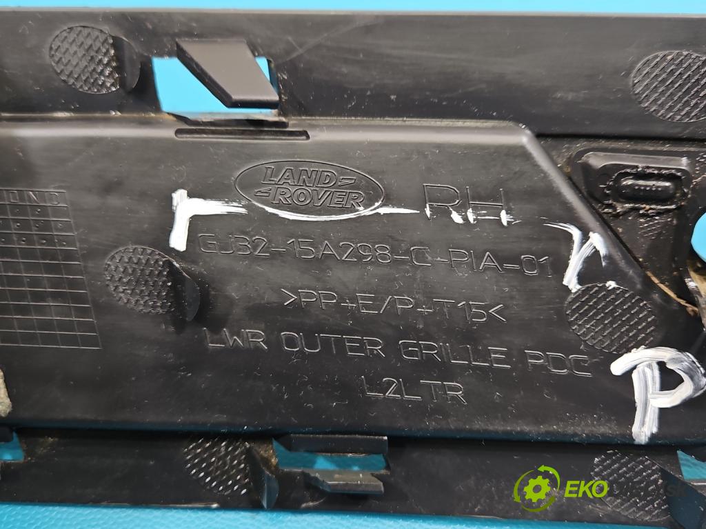 Land rover Range Rover Evoque I 2011-2018 2.0 td 150 hp automatic 110 kW 1999 cm3 5- Zaślepka: mřížka: nárazníku pravé GJ32-15A298-C