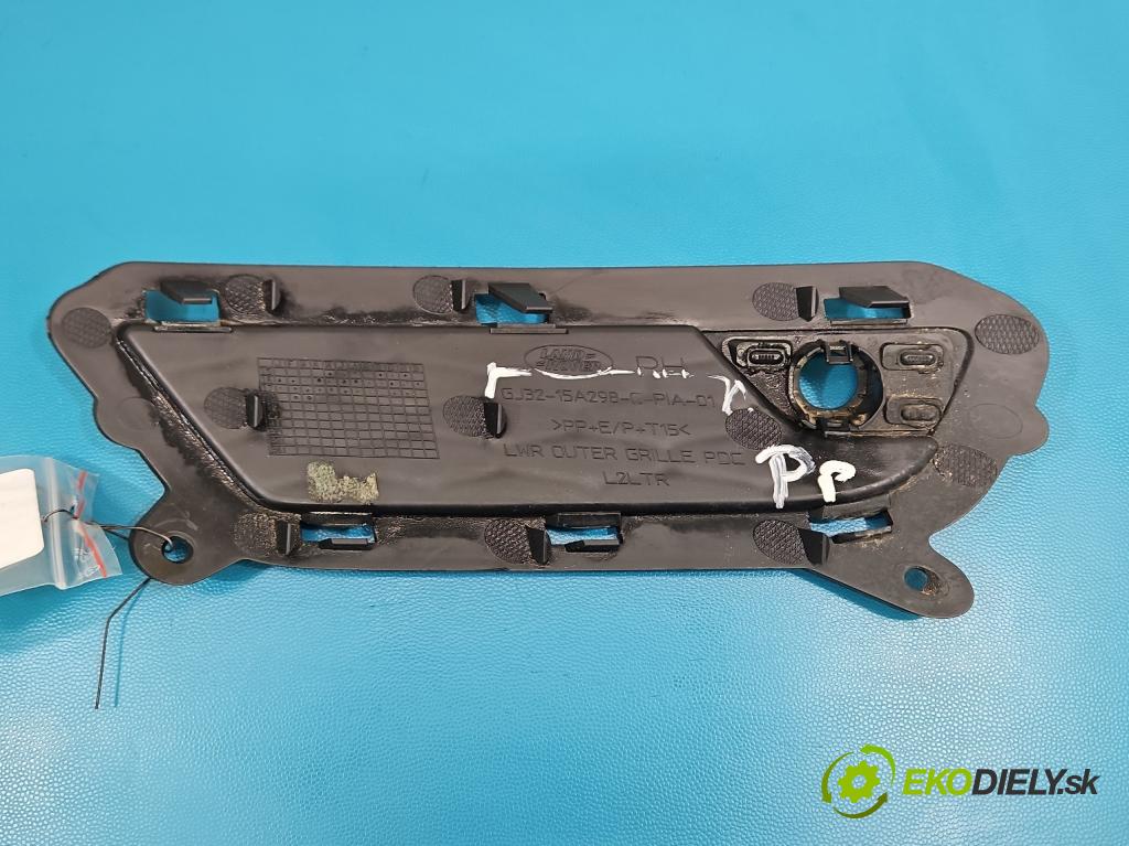 Land rover Range Rover Evoque I 2011-2018 2.0 td 150 hp automatic 110 kW 1999 cm3 5- Zaślepka: mřížka: nárazníku pravé GJ32-15A298-C
