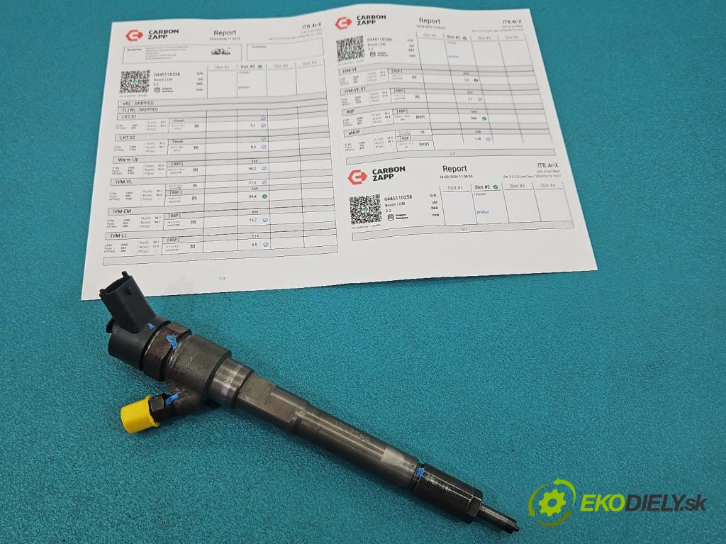 Kia Ceed I 2006-2012 2.0 crdi 140 hp manual 103 kW 1991 cm3 5- vstřikovač 0445110258 (Vstřikovač paliva)