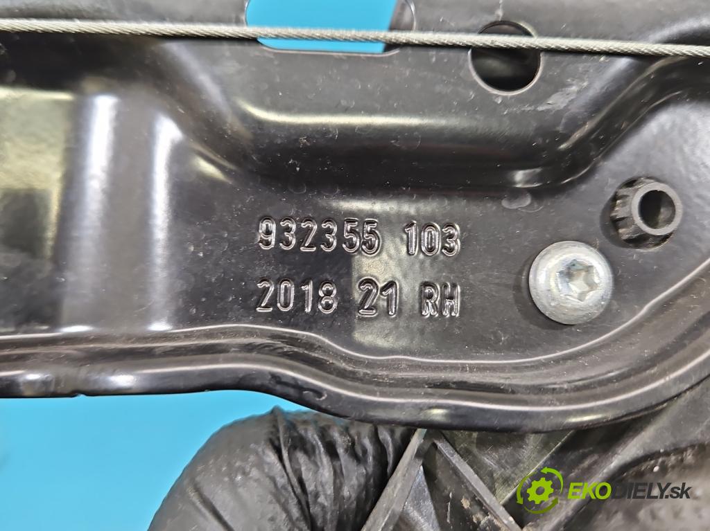 Land rover Range Rover Evoque I 2011-2018 2.0 td 150 HP automatic 110 kW 1999 cm3 5- mechanizmus okna predné pravý 932644-113