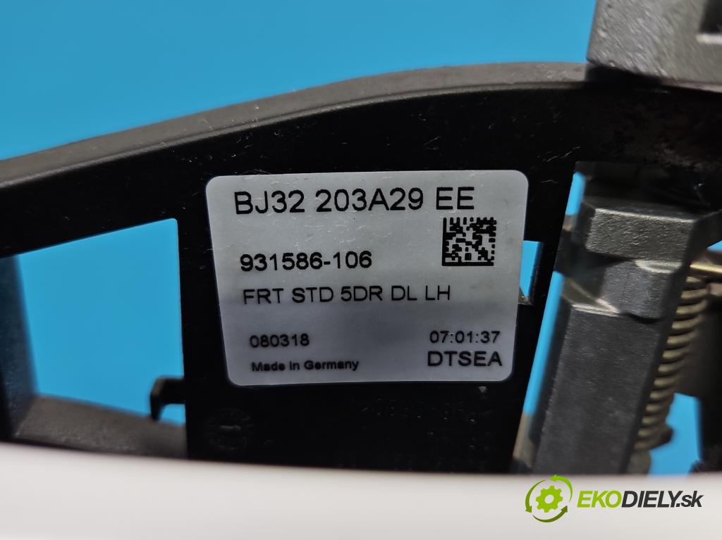 Land rover Range Rover Evoque I 2011-2018 2.0 td 150 HP automatic 110 kW 1999 cm3 5- rukoväť predné ľavé mimo: BJ32-224N03 (Kľučka dverí vonkajšia predná ľavá)