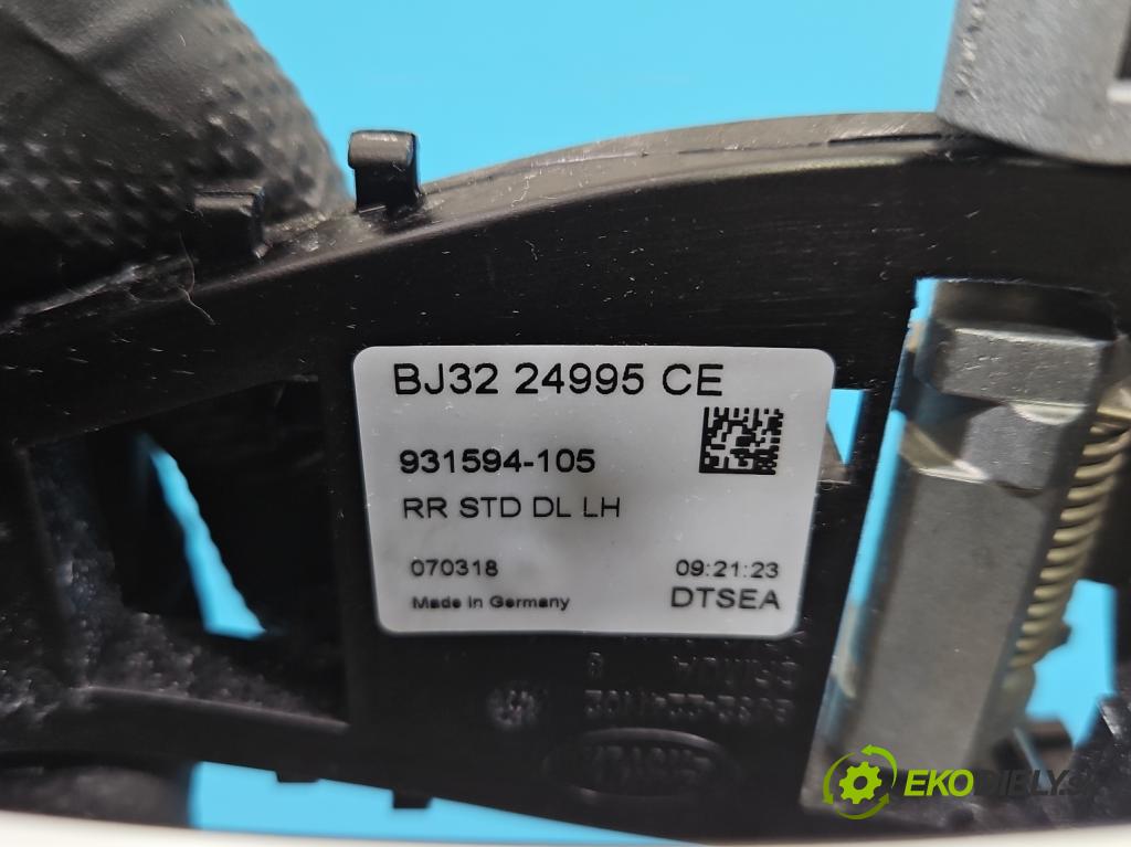 Land rover Range Rover Evoque I 2011-2018 2.0 td 150 HP automatic 110 kW 1999 cm3 5- rukoväť zadné ľavé mimo: BJ32-24995-CE (Kľučka dverí ostatné)