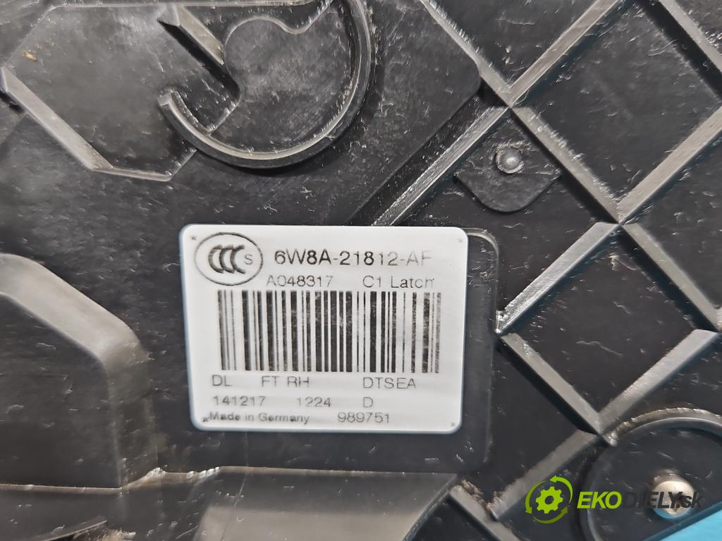 Land rover Range Rover Evoque I 2011-2018 2.0 td 150 hp automatic 110 kW 1999 cm3 5- zámek přední pravý 6W8A-21812-AF