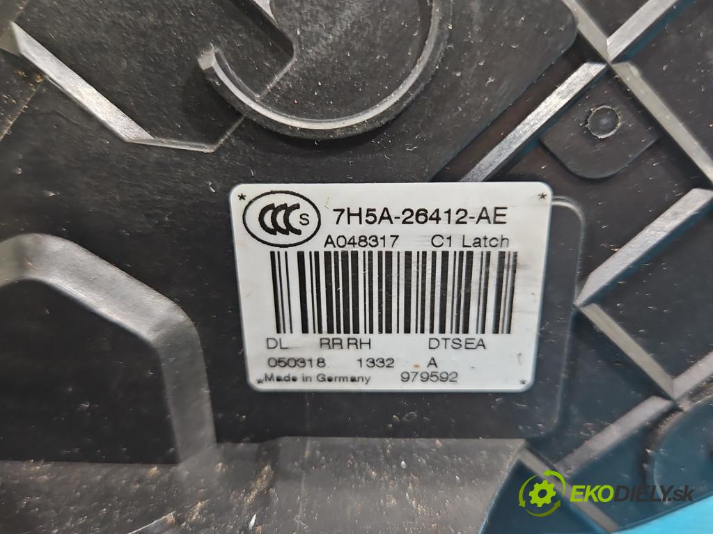 Land rover Range Rover Evoque I 2011-2018 2.0 td 150 hp automatic 110 kW 1999 cm3 5- zámek zadní pravý 7H5A-26412-AE