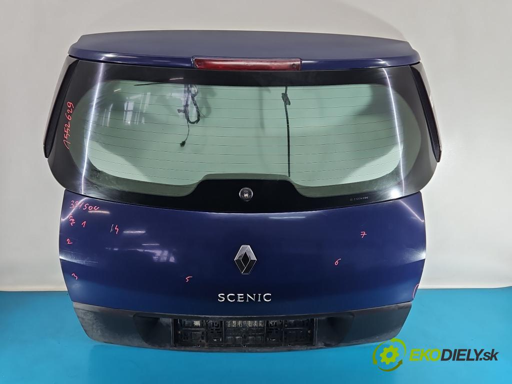 Renault Scenic II 2003-2009 1.9d 120 hp manual 88 kW 1870 cm3 5- zadní kufrové dveře  (Zadní kapota (kufr))