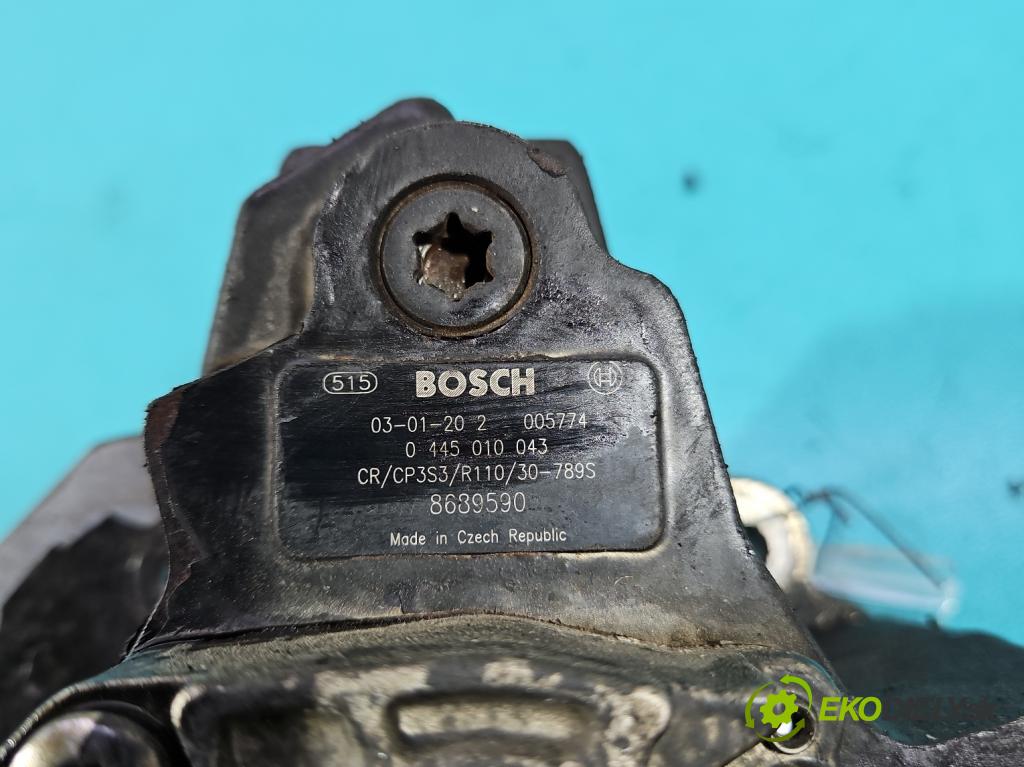 Volvo S60 I 2000-2010 2.4 D5 163 HP manual 120 kW 2401 cm3 4- čerpadlo vstrekovacia 0445010043 (Vstrekovacie čerpadlo)