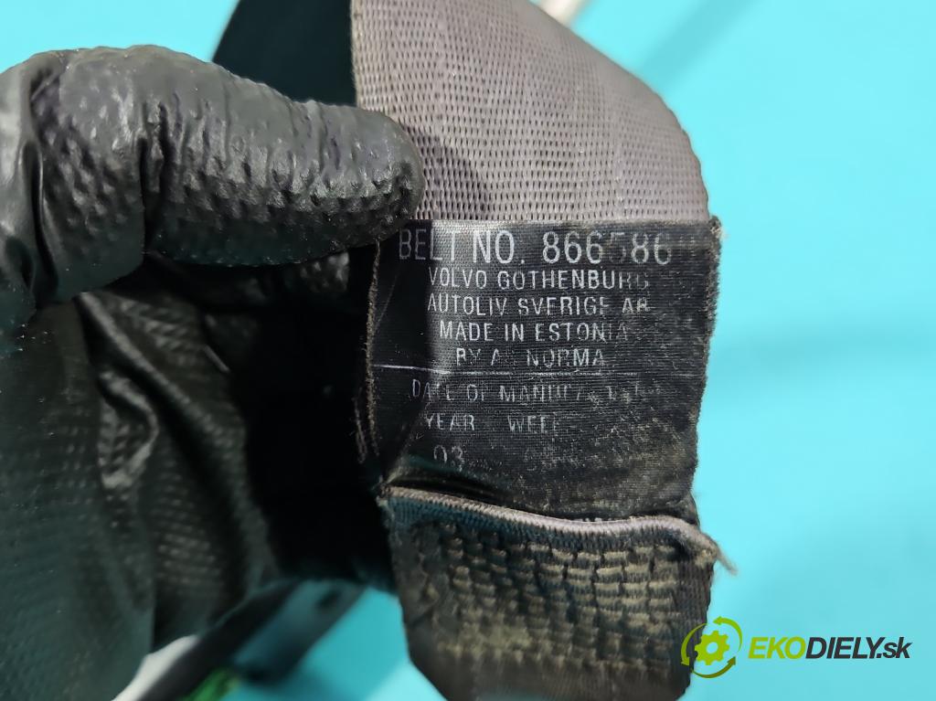 Volvo S60 I 2000-2010 2.4 D5 163 HP manual 120 kW 2401 cm3 4- pas bezpečnosť: predné ľavý 8665868