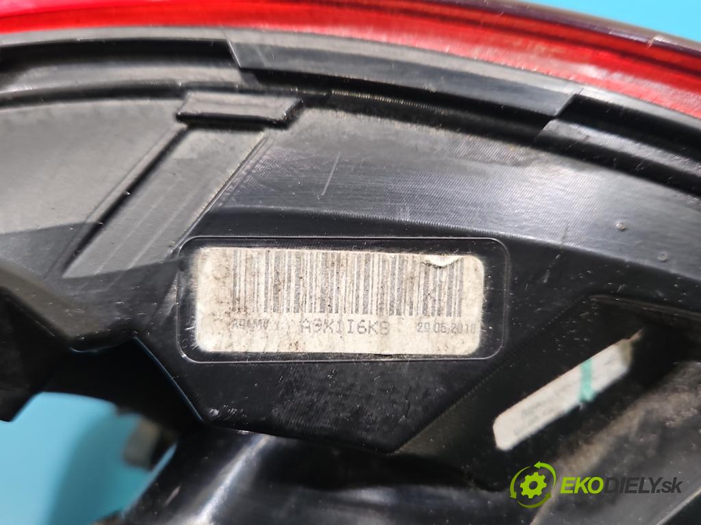 Peugeot 2008 I 2013-2019 1.2 12V 131 hp manual 96 kW 1199 cm3 5- světlo zadní pravé 9814757280 (Klika dveří ostatní)