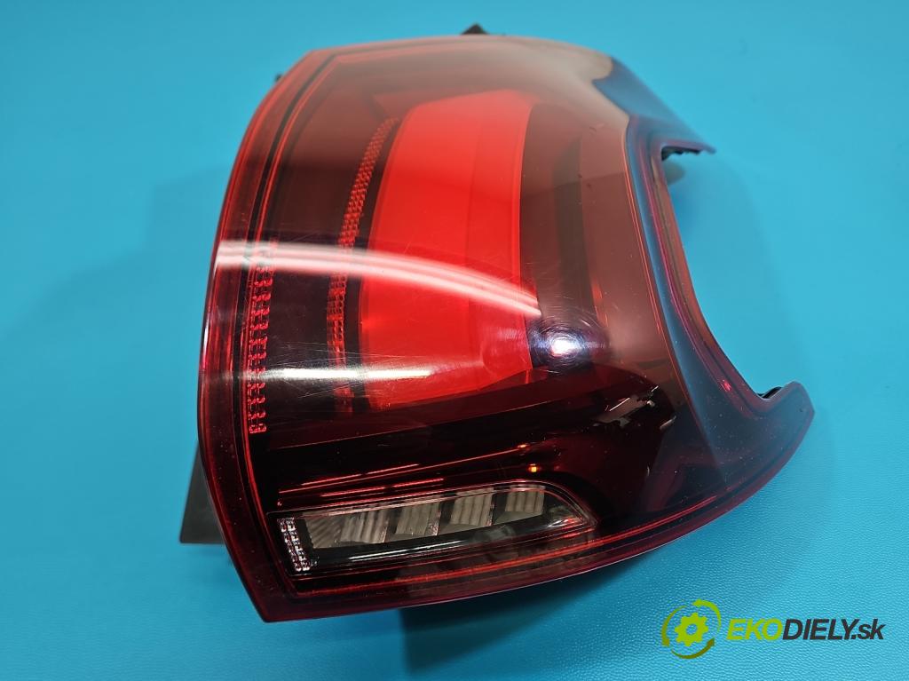 Peugeot 2008 I 2013-2019 1.2 12V 131 HP manual 96 kW 1199 cm3 5- svetlo / reflektor zadné pravé 9826730380 (Kľučka dverí ostatné)