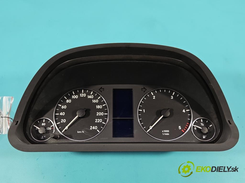 Mercedes A W169 2004-2012 2.0 CDI 82 HP manual 60 kW 1999 cm3 5- prístrojovka/ budíky A1695400848 (Prístrojová doska)