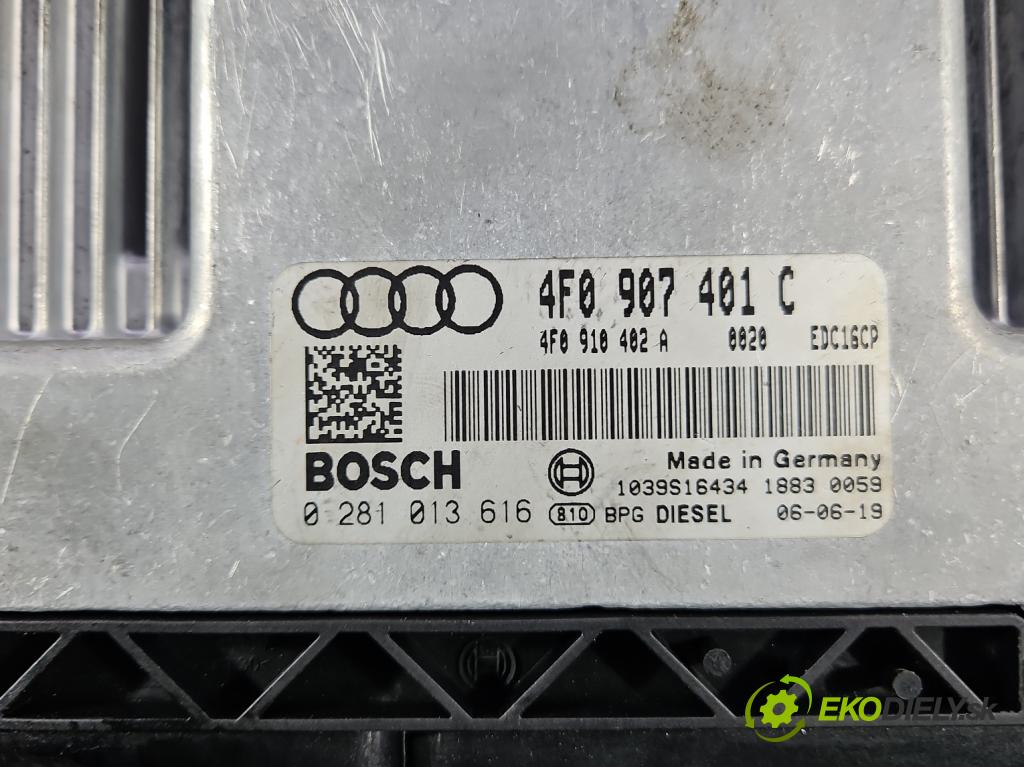 Audi A6 C6 2004-2011 3.0 tdi 232KM automatic 171 kW 2967 cm3 5- riadiaca jednotka motora 0281013616