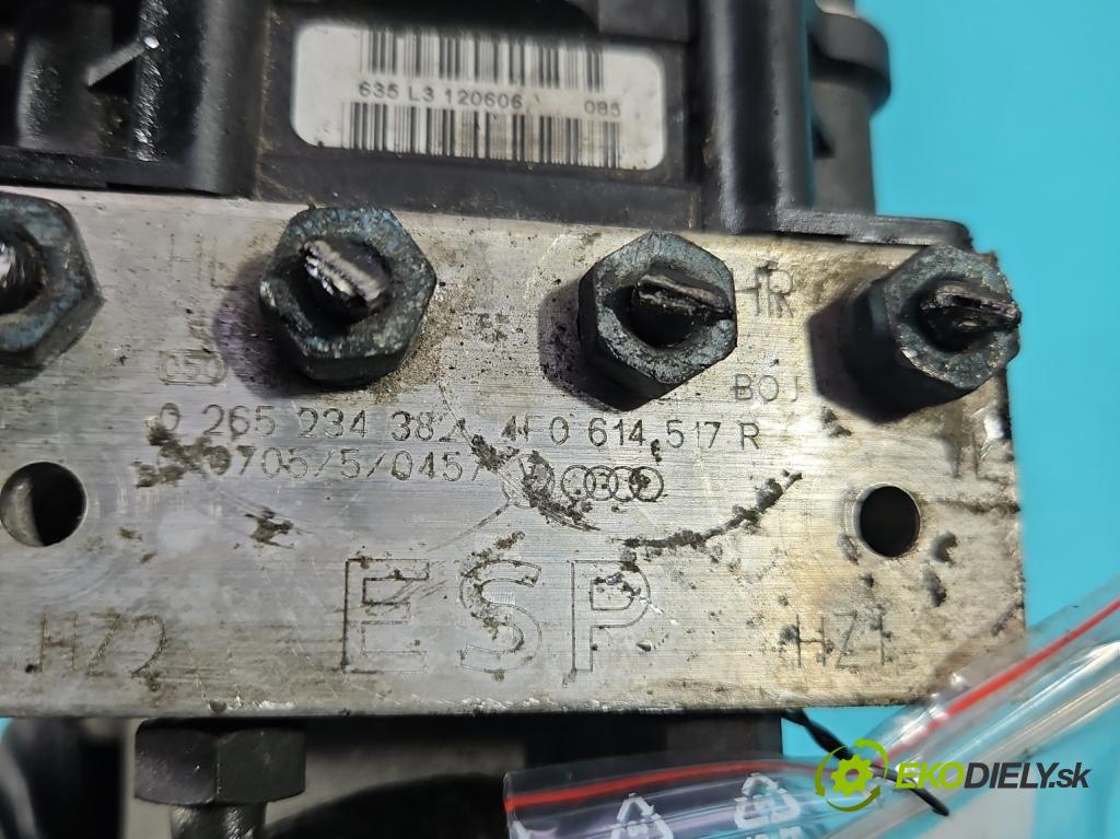 Audi A6 C6 2004-2011 3.0 tdi 232KM automatic 171 kW 2967 cm3 5- čerpadlo abs 4F0910517AB (Pumpa ABS)