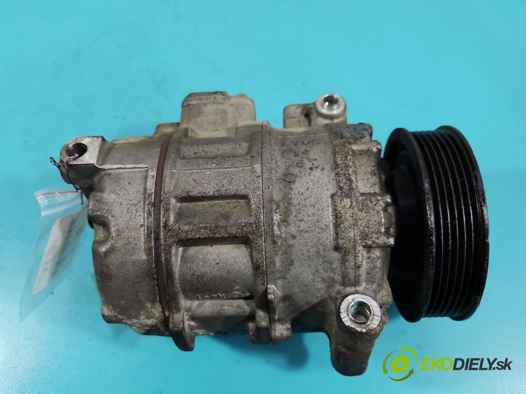 Vw Golf V 2003-2009 1.4 FSI 90 HP manual 66 kW 1390 cm3 5- Kompresor: klimatizácie 1K0820803P (Kompresor klimatizácie)