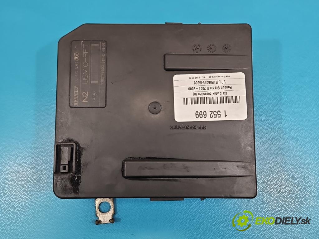 Renault Scenic II 2003-2009 1.6 16V 111KM manual 82 kW 1598 cm3 5- řídící jednotka 8200481866F