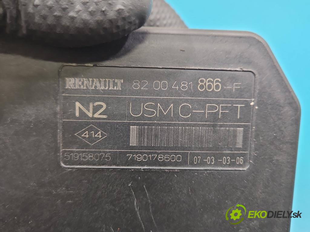 Renault Scenic II 2003-2009 1.6 16V 111KM manual 82 kW 1598 cm3 5- řídící jednotka 8200481866F
